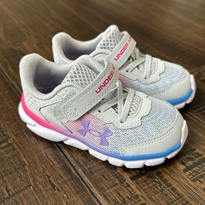 Under Armour little girl sneakers